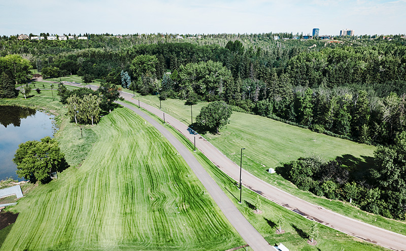 Artist rendering of the accessible lakefront path.