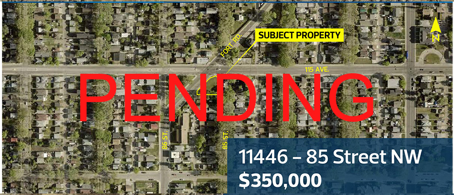 Aerial view of Parkdale listing
