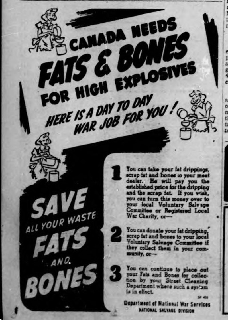 Fats and Bones advertisement