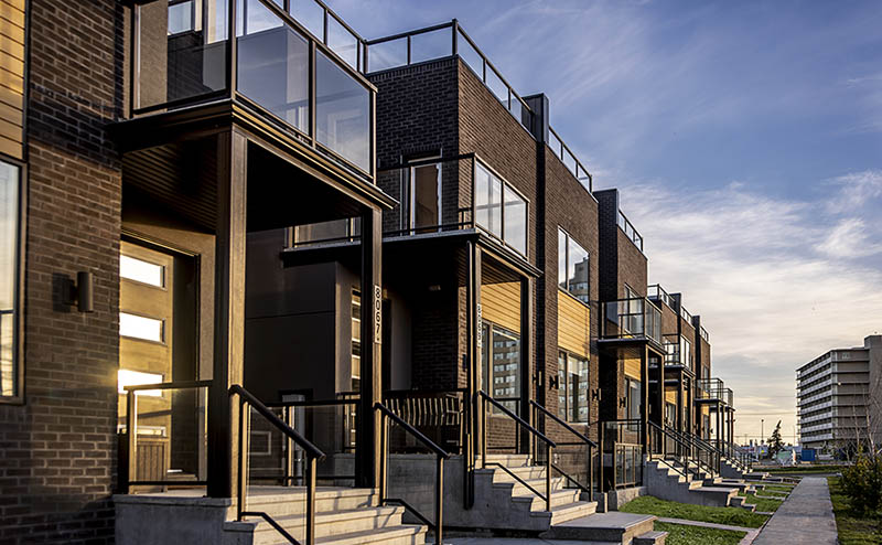 Green buildings at Blatchford