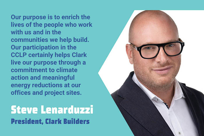 Clark Builders president Steve Lenarduzzi