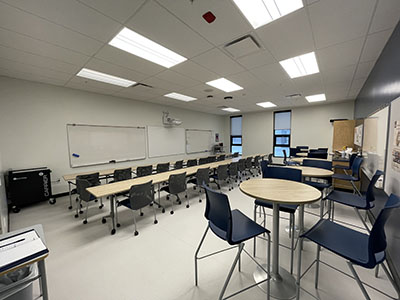 Health Science Theory room at Dr. Anne Anderson Community Centre