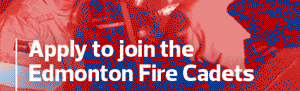 Fire Cadet Program Recruitment Poster