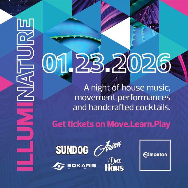 Illuminature. 01-23-2026. A night of house music, movement performances and handcrafted cocktails. Get ticket on Move Learn Play.