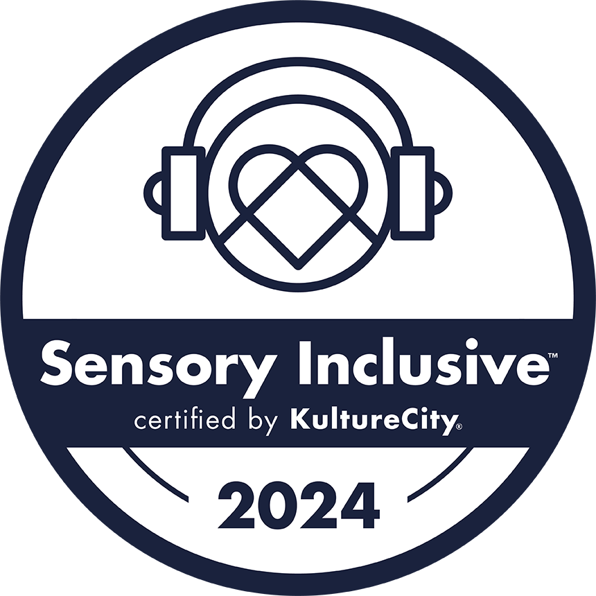 Logo: Sensory Inclusive Certified by KultureCity 2023