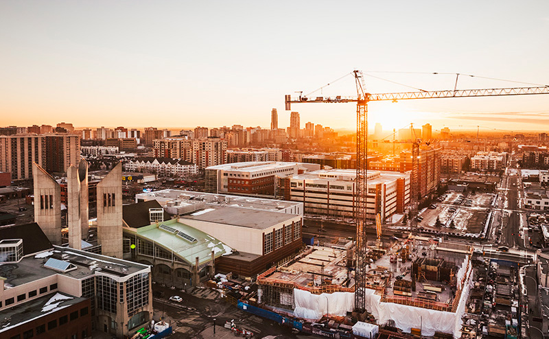 downtown construction