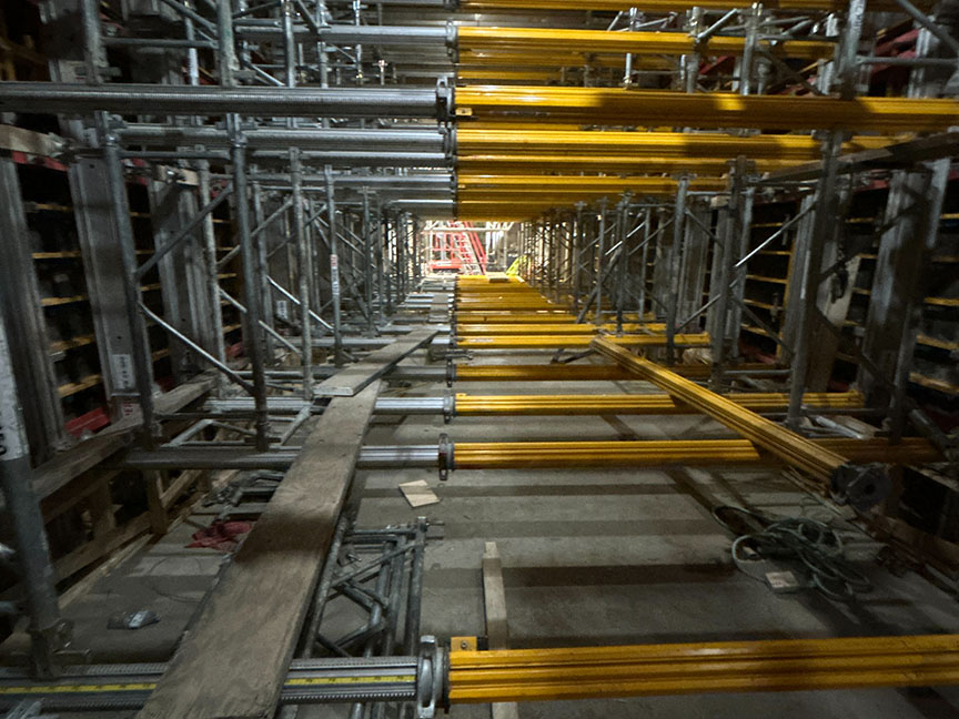 Phase 6 - Tunnel Wall Formwork