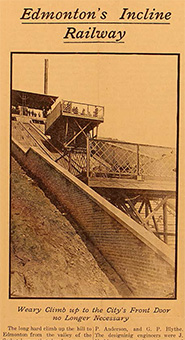 Saturday News - Edmonton's Incline Railway