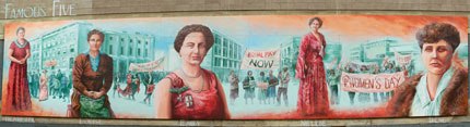 Famous Five Mural