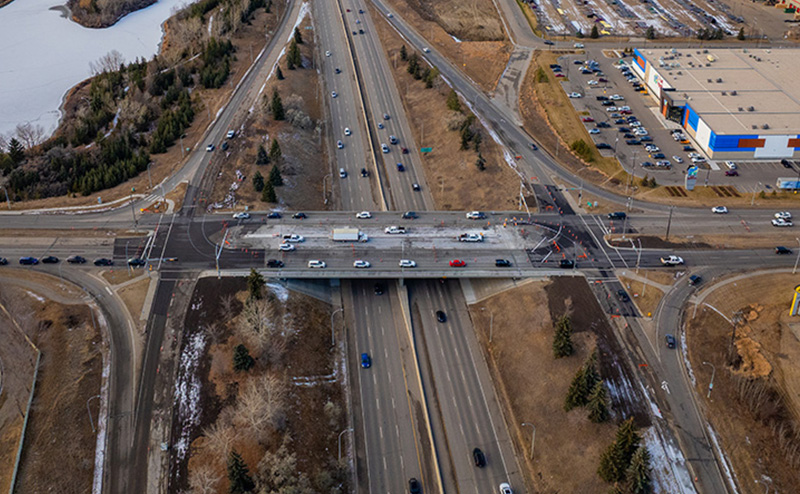 50 Street Bridge over the Whitemud