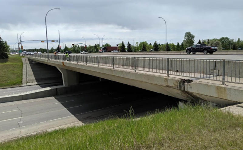 The 50 Street Brdige over Whitemud Drive