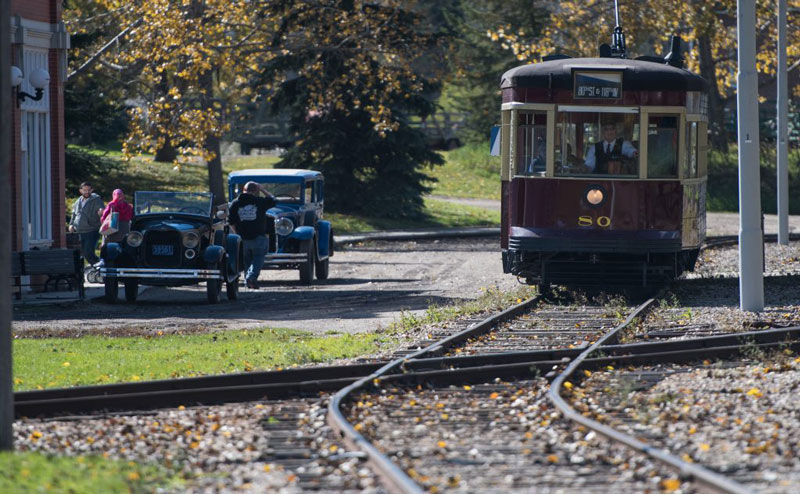 Fort Edmonton Park streetcar