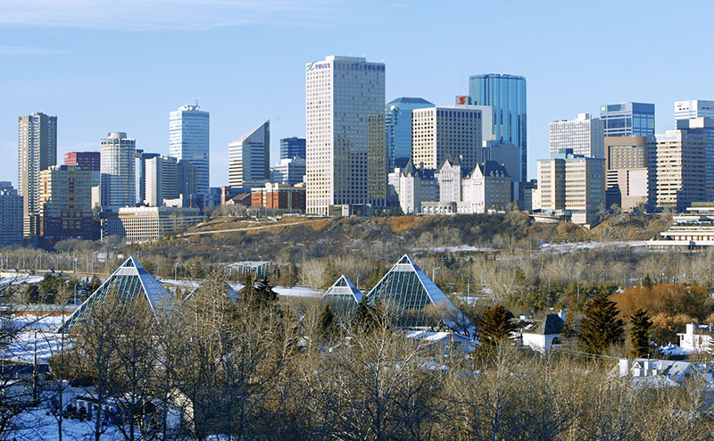 City of Edmonton skyline