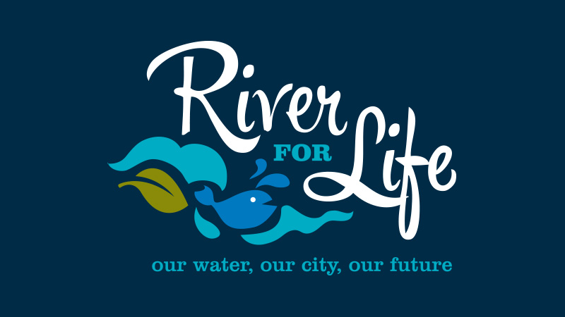 River for Life logo graphic