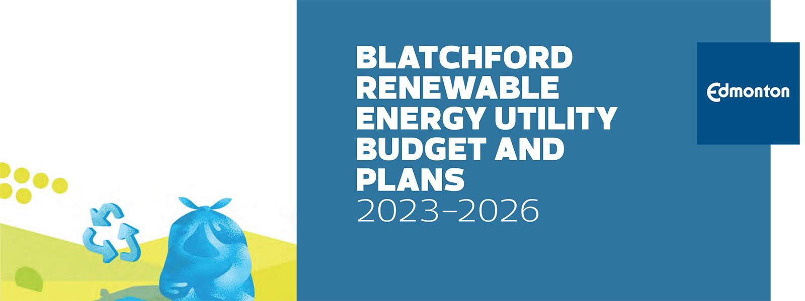 2023-2026 Blatchford Utility Budget cover