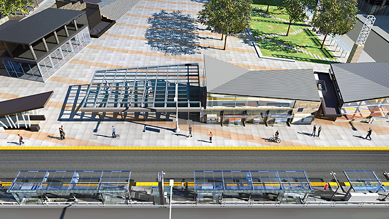 Churchill Station Rendering