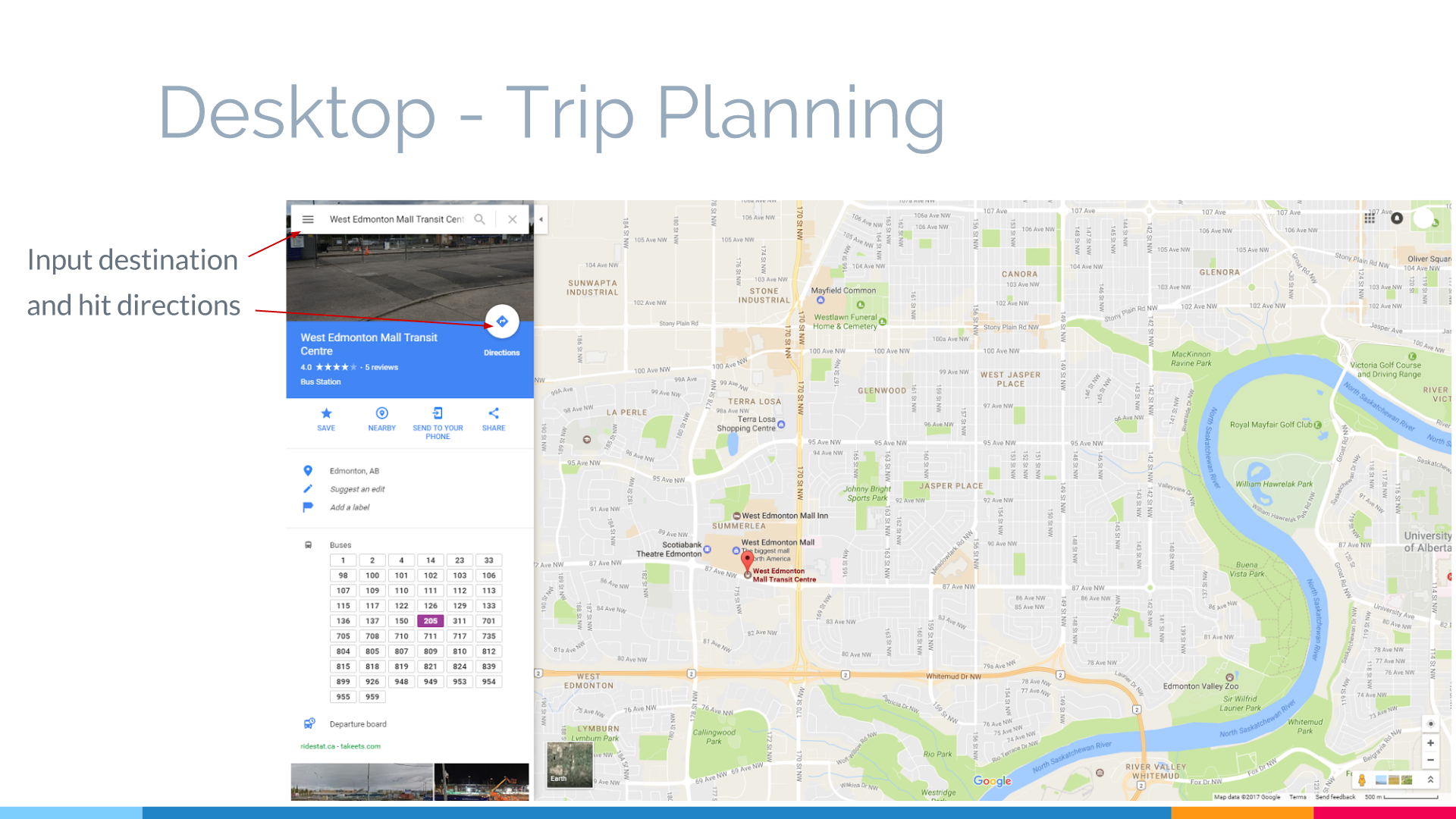 Desktop - Trip Planning