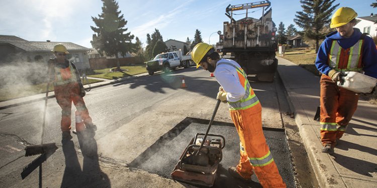 road repair