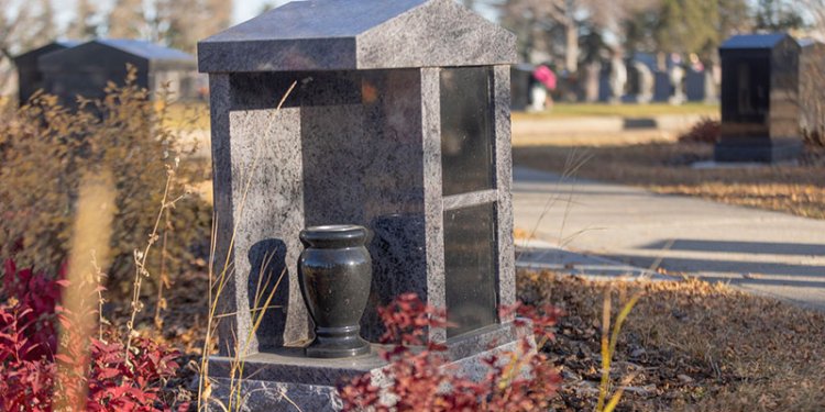 family monument in cemetery