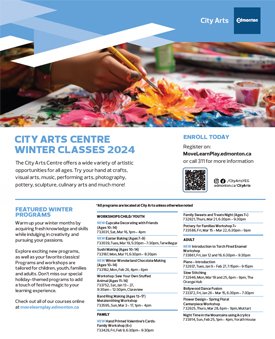 City Arts Centre Winter Brochure thumbnail
