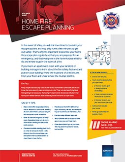 Home Fire Escape Planning 