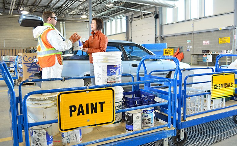 paint at eco station