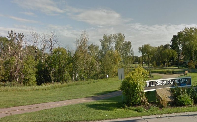 view of mill creek ravine park